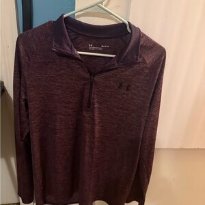 Under Armour Men’s Plum Quarter-Zip Performance Pullover